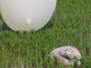 Kuzey Kore, Güney Kore'ye üst üste üçüncü gün çöp balonları fırlattı