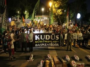 HÜDA PAR Gaziantep Gençlik Kolları: siyonist vahşet bitene dek durmayacağız