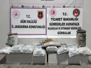 Ağrı'da yapılan operasyonda 240 kilogram eroin ele geçirildi