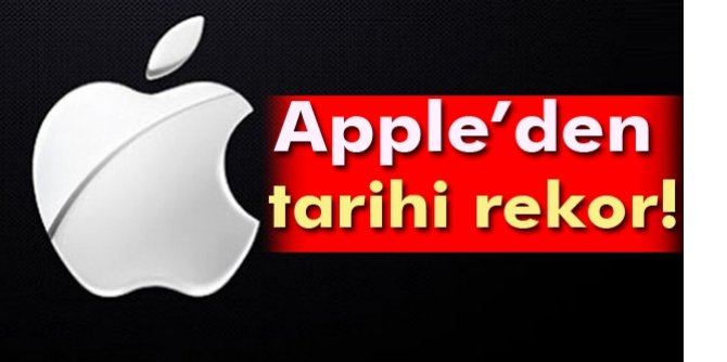 Apple'den rekor!