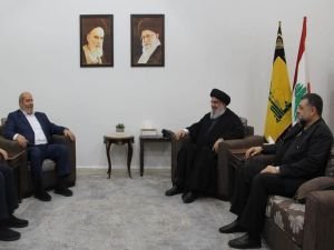 Hizbullah Genel Sekreteri Nasrallah, HAMAS heyetiyle görüştü