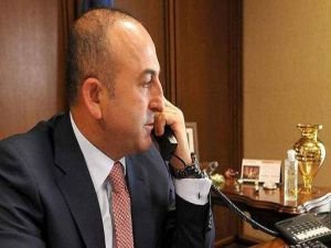 Çavuşoğlu, mevkidaşı Swaraj ile telefonda görüştü