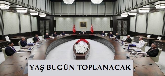 Yüksek Askerî Şûra bugün toplanacak