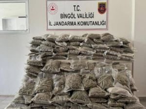 Bingöl'de 154 kilo 680 gram kubar esrar ele geçirildi