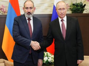 Putin ile Paşinyan, Azerbaycan-Ermenistan ilişkilerini görüştü