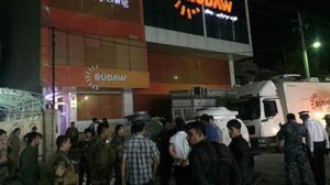 Kürt kanalı Rudaw'a bombalı saldırı