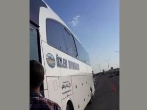 Diyarbakır yolcu otobüsü Ankara'da tarandı: 4 yaralı