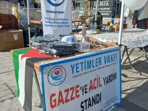 Yetimler Vakfı'ndan Erzincan'da Gazze için Yardım Kermesi