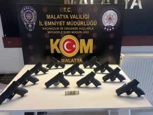 Malatya'da silah kaçakçılığından 3 tutuklama