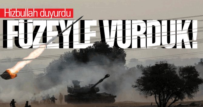 Hizbullah işgal altındaki toprakları roketlerle vurdu