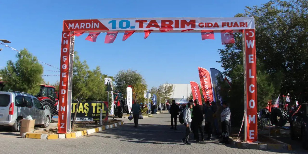 Mardin 10’uncu Gıda ve Tarım Fuarı başladı