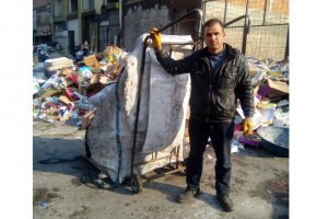 Kâğıt toplayan işçiler mağdur edildik