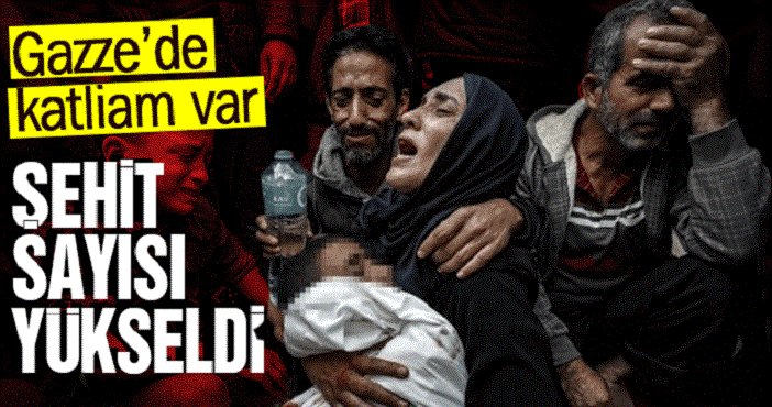 Gazze'de şehit sayısı 43 bini aştı