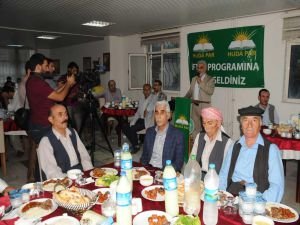 Yapıcıoğlu, Cizre'de iftara katıldı