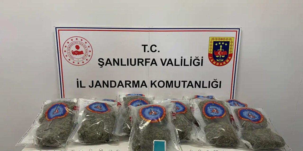 Şanlıurfa’da uyuşturucu operasyonunda 3 kişi gözaltına alındı