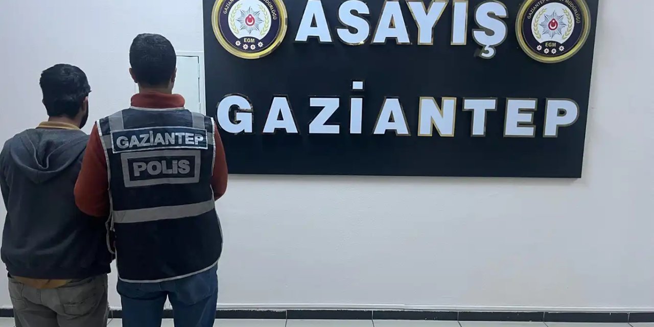 Gaziantep'te yağma suçundan araması bulunan şahıs yakalandı