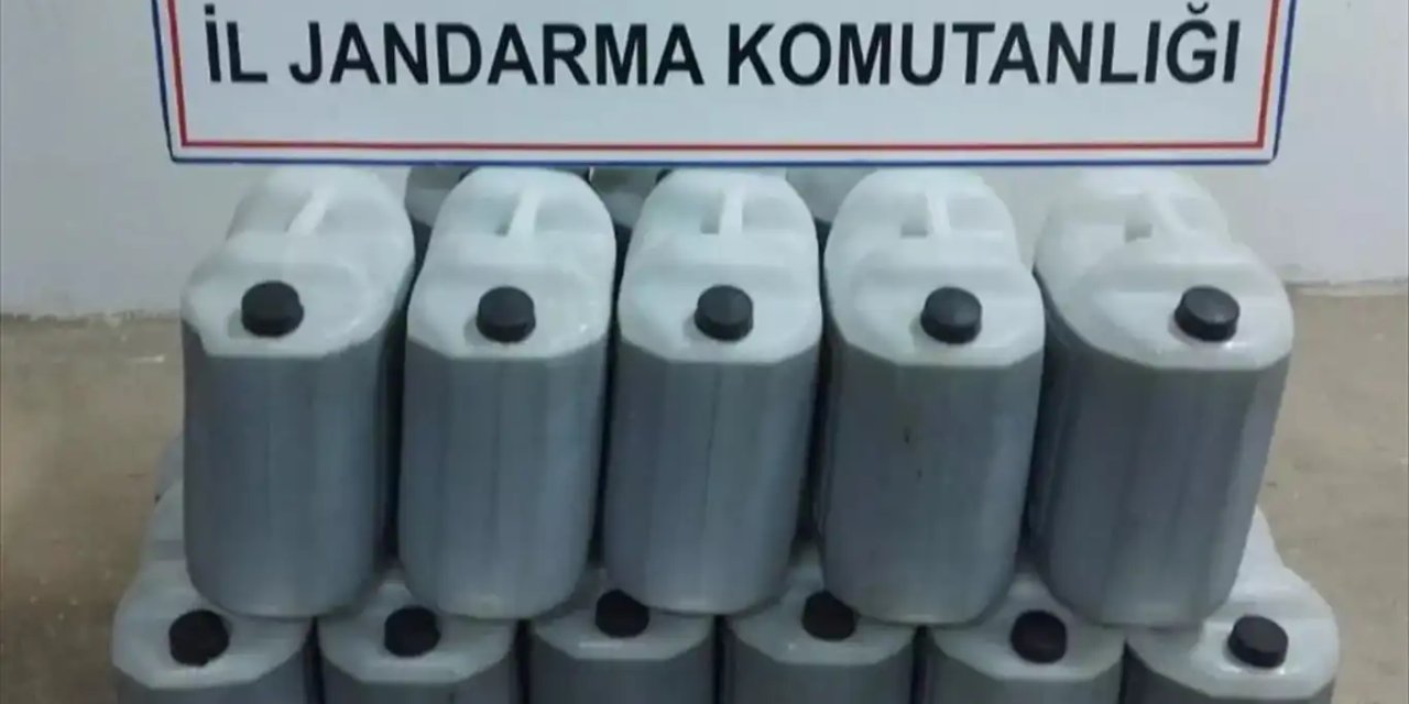 Antalya'da 6 bin litre sahte zeytinyağı ele geçirildi