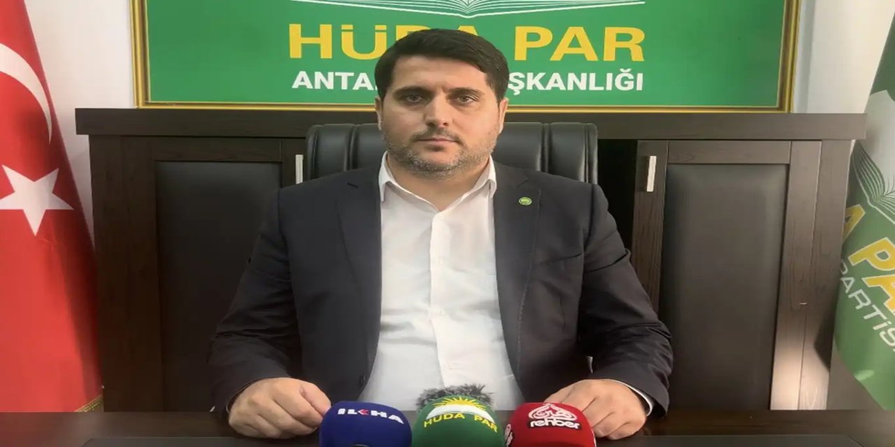 HÜDA PAR Antalya İl Başkanı Durmaz uyuşturucu sorununa dikkat çekti