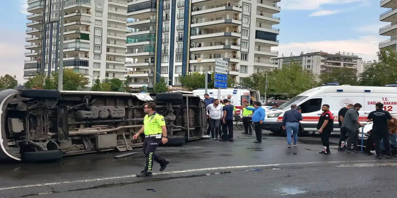 Diyarbakır'da ekim ayında 722 trafik kazasında 632 kişi yaralandı