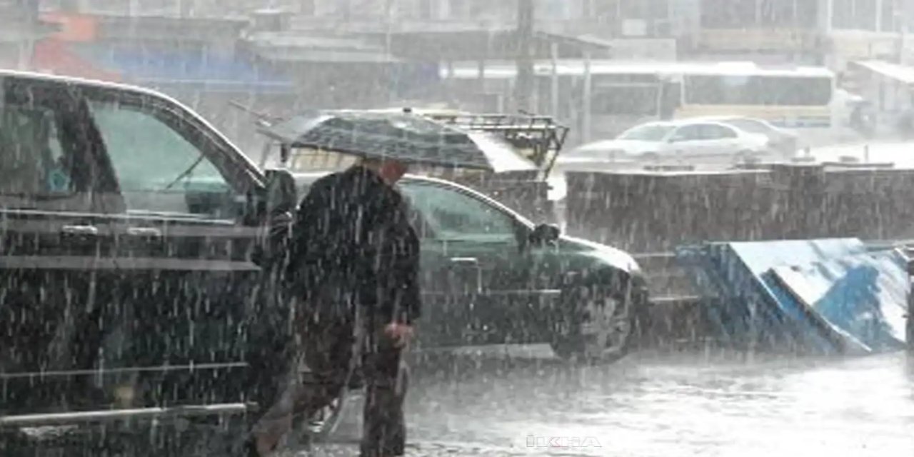 Meteoroloji'den Konya için gök gürültülü sağanak uyarısı