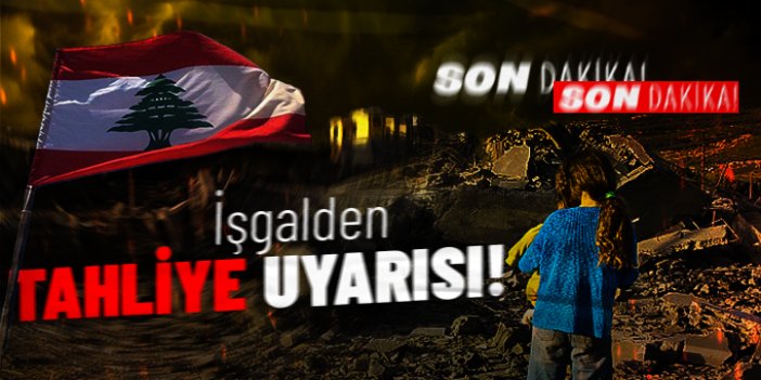 İşgalciler Gazze şehrinde tahliye tehdidinde bulunuyor