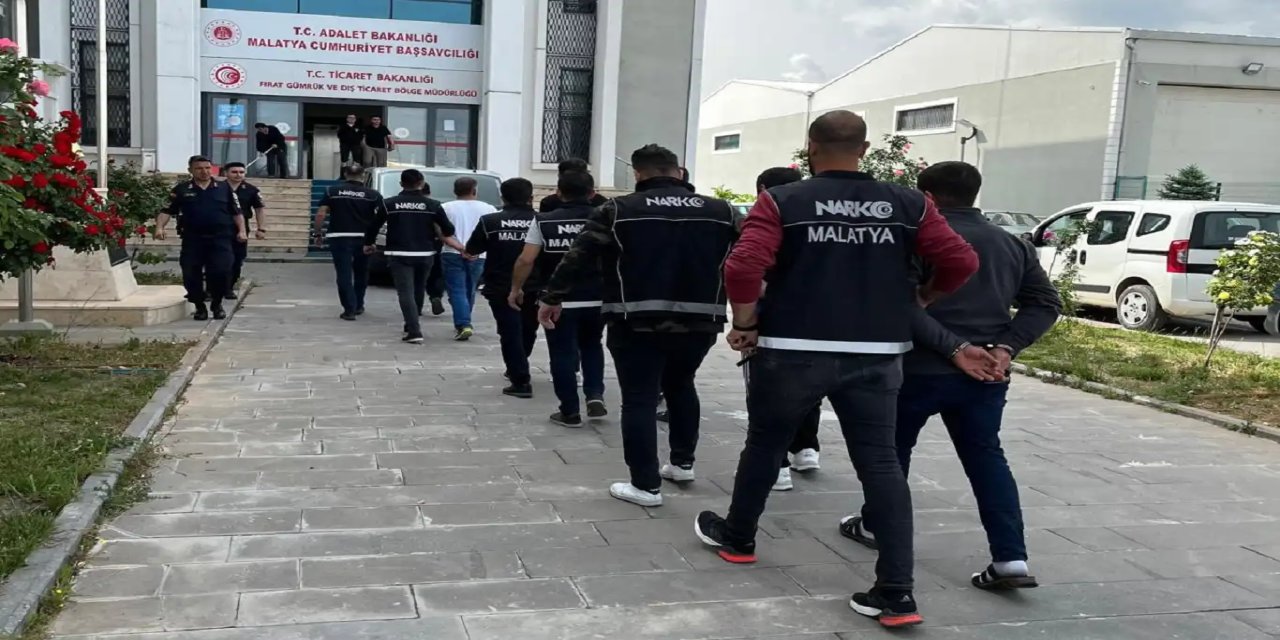 Malatya'da "torbacı" operasyonu: 6 tutuklama