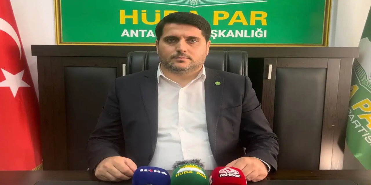 HÜDA PAR Antalya İl Başkanı Durmaz: Hizmet belediyeciliği yapın!