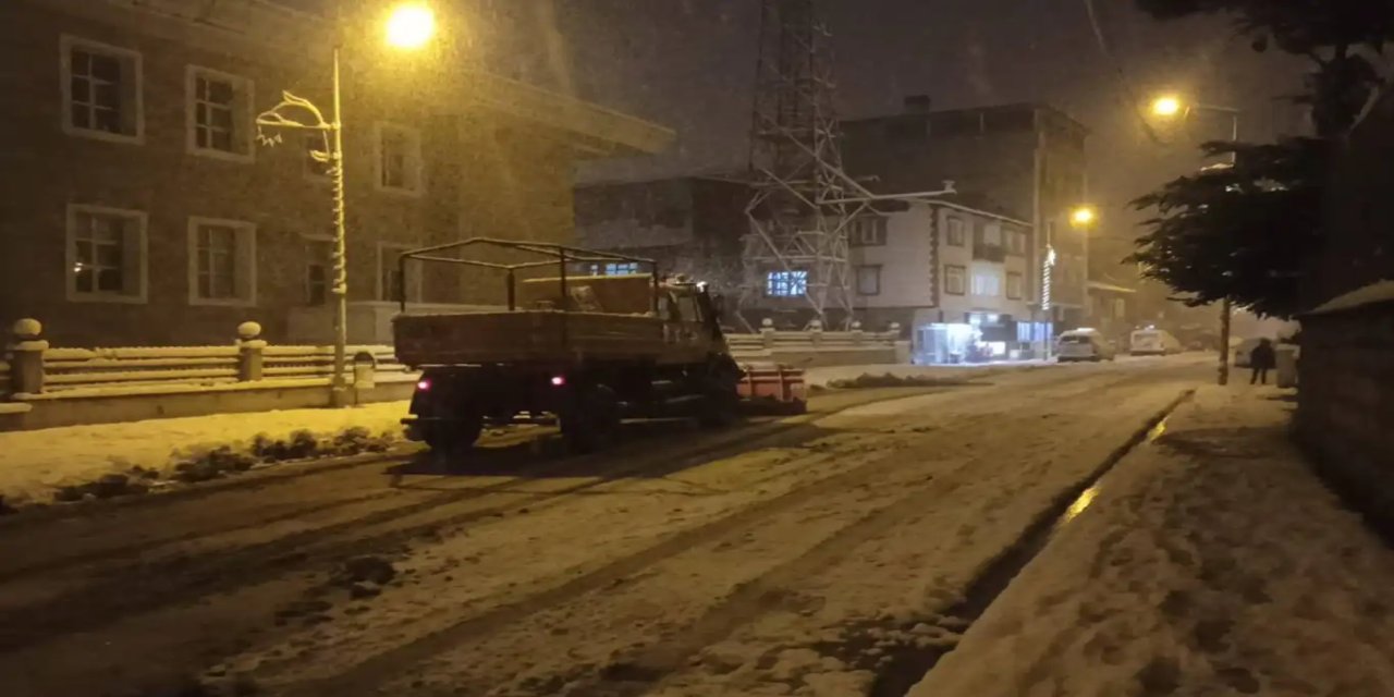 Şırnak'ta kar yağışı başladı