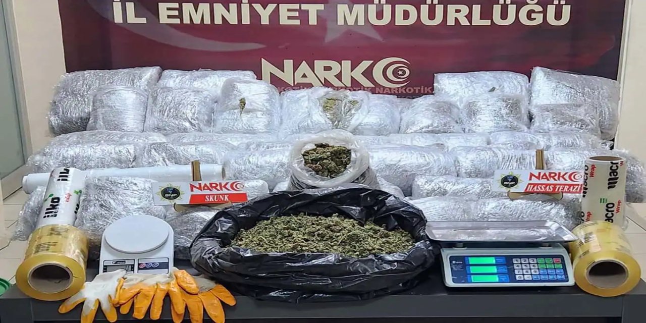 Batman'da 52 kilogram uyuşturucu ele geçirildi