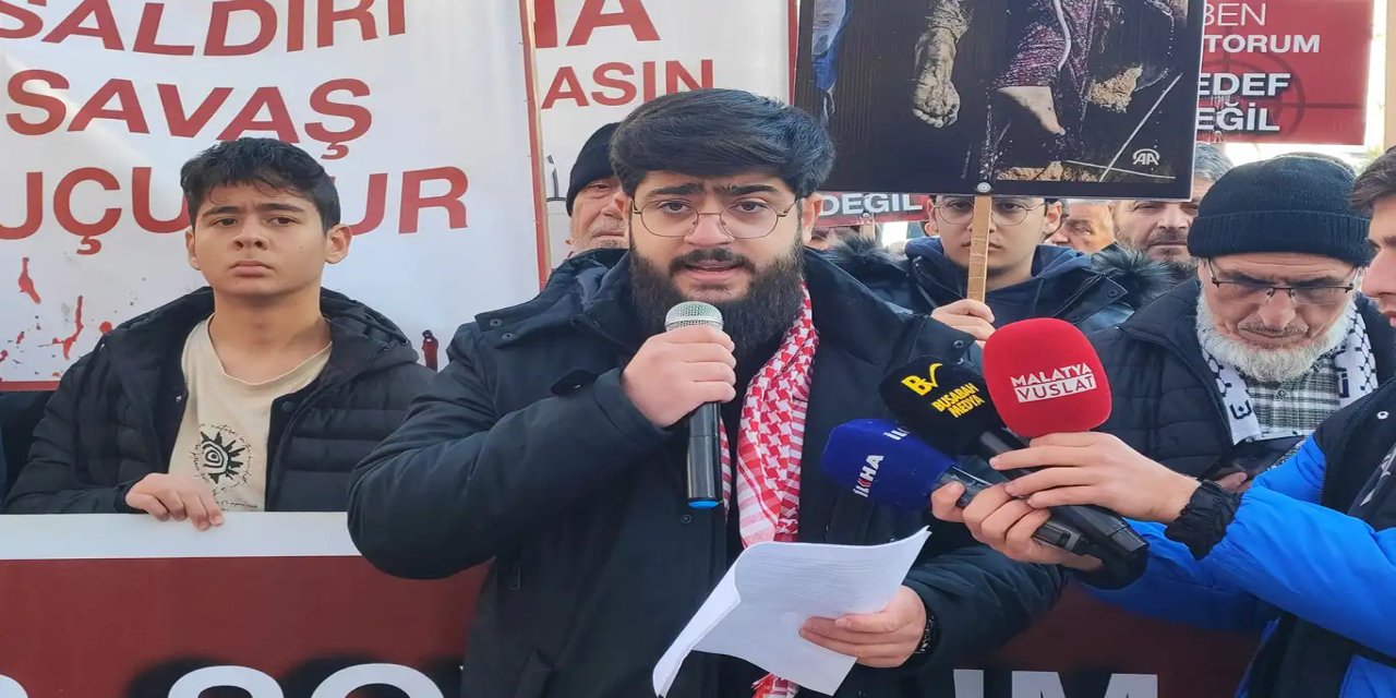 Malatya'dan Gazze çağrısı: Acil bir şekilde kalıcı ateşkes sağlansın ve abluka kaldırılsın!