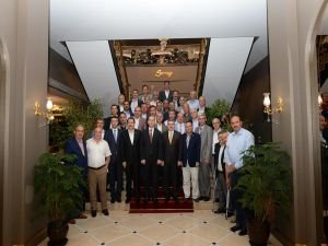 Süleyman Soylu Memur-Sen yöneticileriyle sahurda buluştu