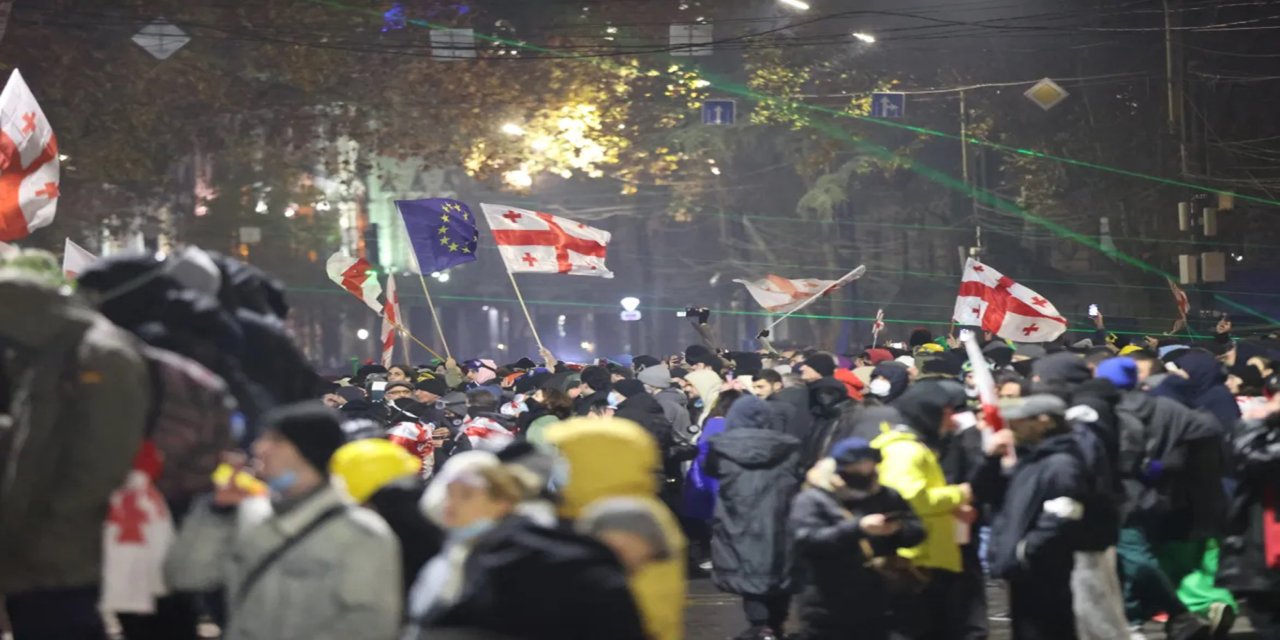 Gürcistan'da AB yanlısı protestolar devam ediyor