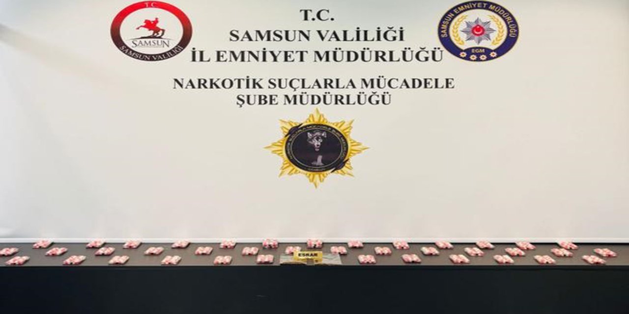 Samsun'da uyuşturucu operasyonu: 2 gözaltı