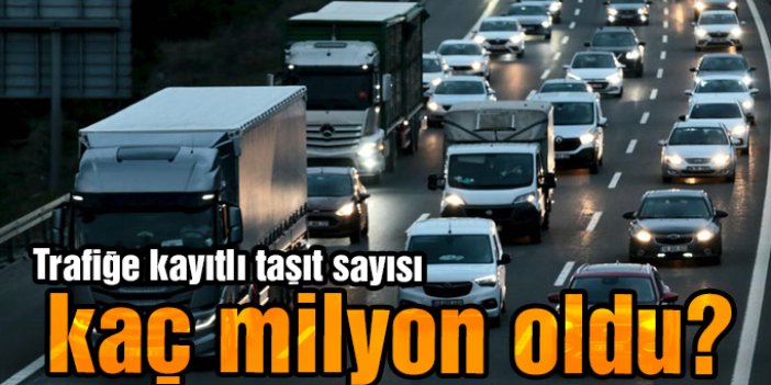 Temmuzda 207 bin 508 taşıt trafiğe kaydedildi