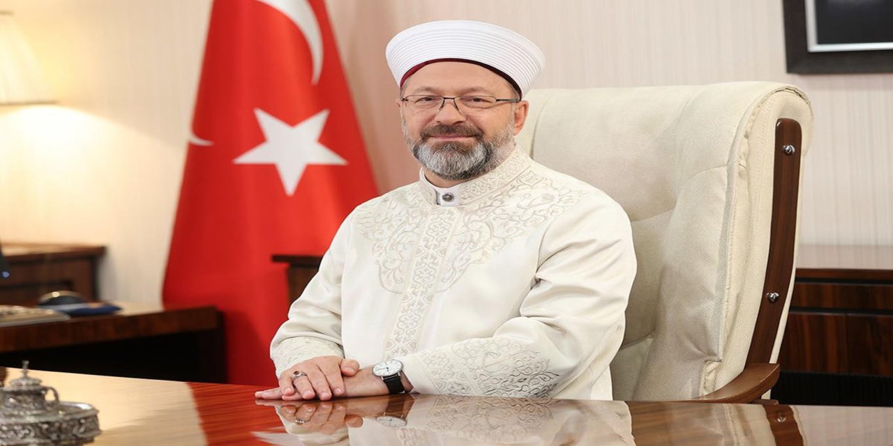 Diyanet İşleri Başkanı Erbaş’tan üç aylar ve Regaib Kandili mesajı