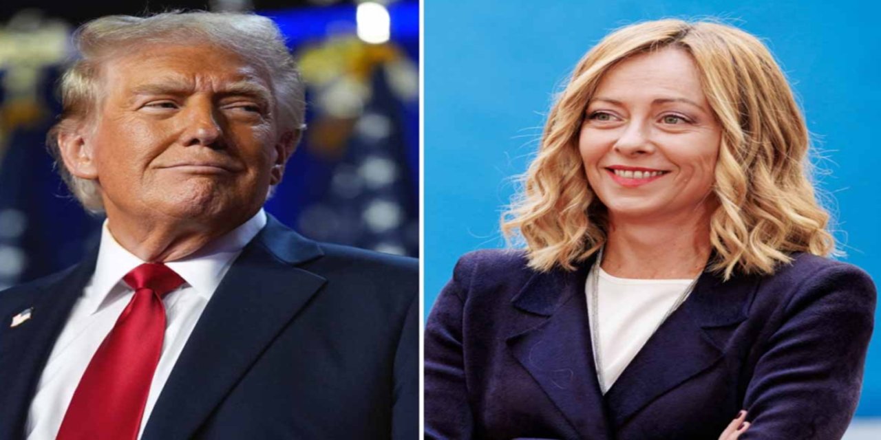 İtalya başbakanı Meloni, Trump'la bir araya geldi