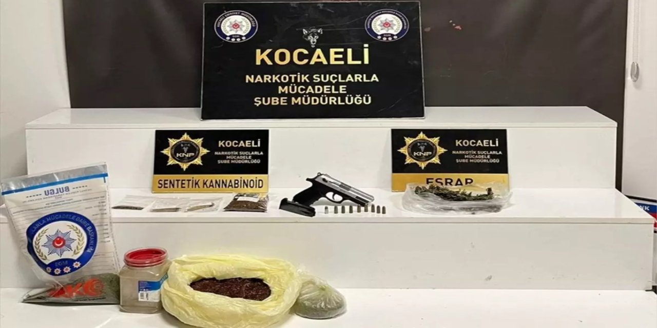 Kocaeli'de uyuşturucu operasyonu: 4 gözaltı