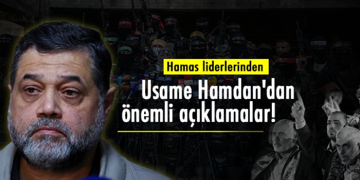 HAMAS: Direnişin silahının tartışılması boş bir çıkış
