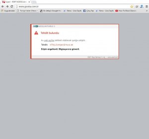 Posta haber sitesinde virüs şoku!