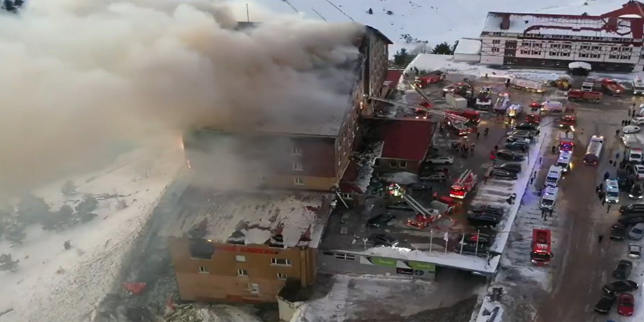 Kartalkaya'daki yangına ilişkin yayın yasağı kaldırıldı