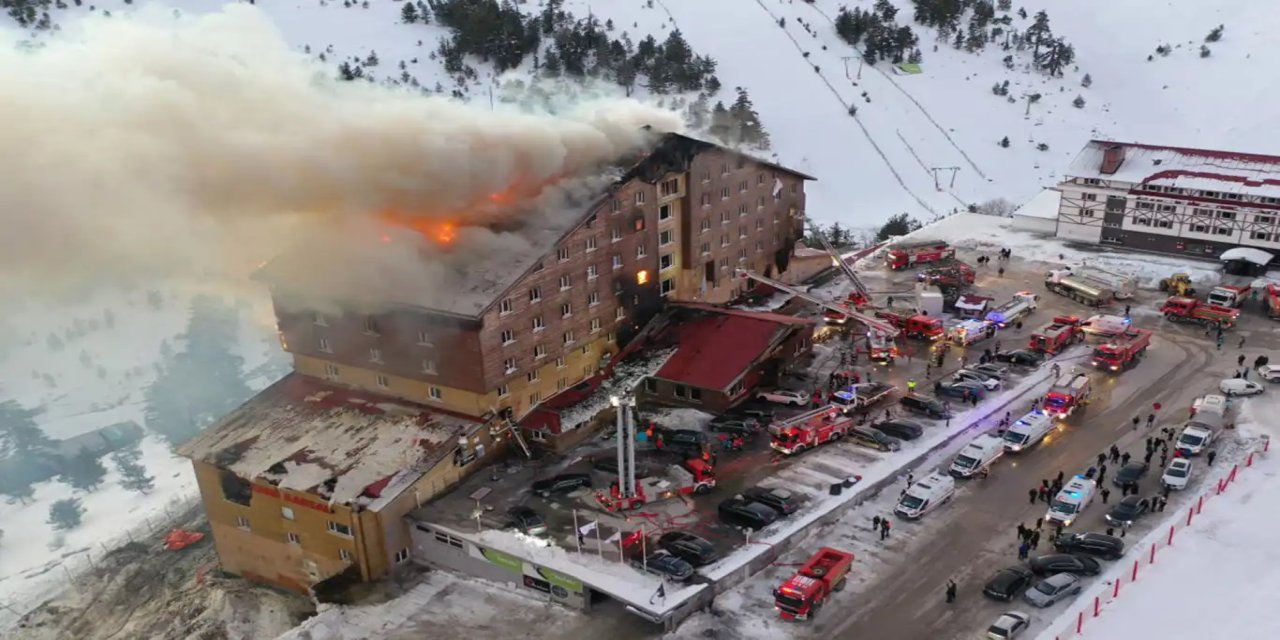 Otel yangınında gözaltı sayısı 12 oldu