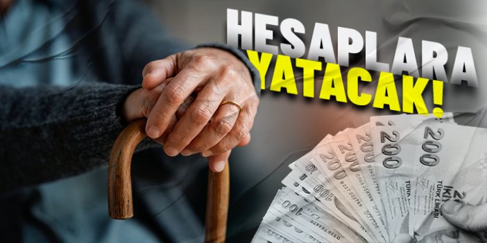 Mayıs ayı yaşlı ve engelli aylıkları hesaplara yatırılıyor
