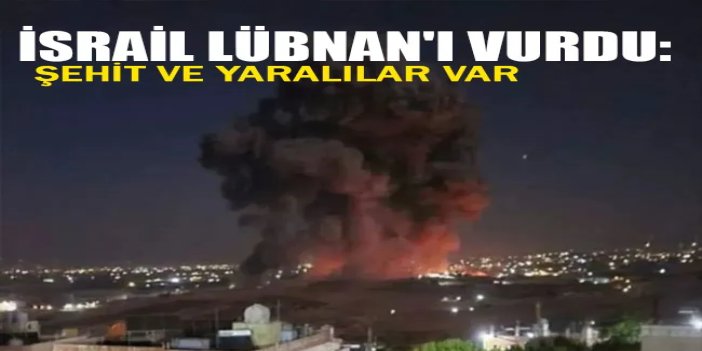 Siyonist işgalcilerden Lübnan'a hava saldırısı: 13 şehit, çok sayıda yaralı