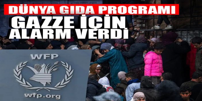Dünya Gıda Programı: Gazze kıtlıkla karşı karşıya, 700 bin kişi yiyeceksiz