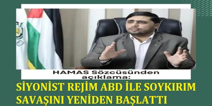Latif el-Kanu: Siyonist rejim, ABD ile soykırım savaşını yeniden başlattı