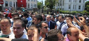 Cumhurbaşkanı Erdoğan'a sevgi gösterisi