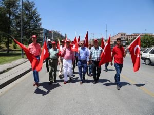 ATO’dan Darbe Girişimini Protesto Yürüyüşü