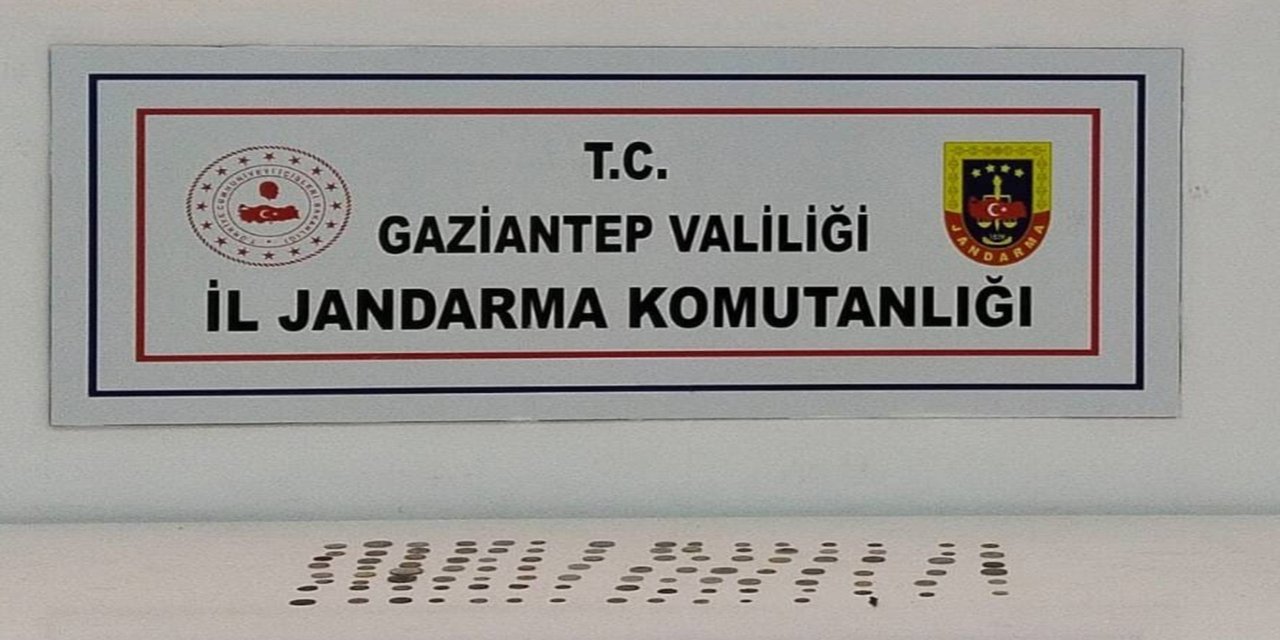 Gaziantep'te tarihi sikke ele geçirildi