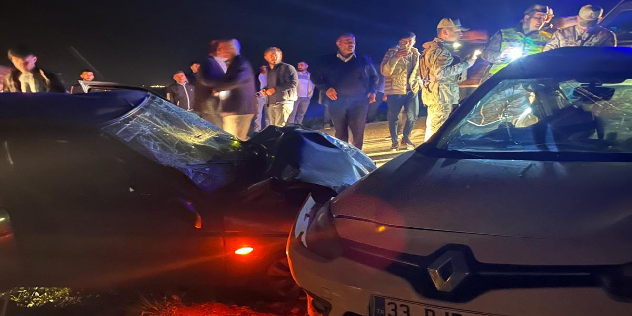 Diyarbakır'da iki otomobil çarpıştı: 6 yaralı