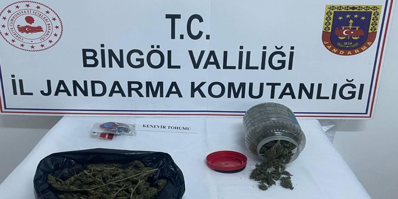 Bingöl'de uyuşturucu operasyonu
